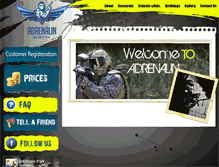 Tablet Screenshot of adrenalinegypt.com